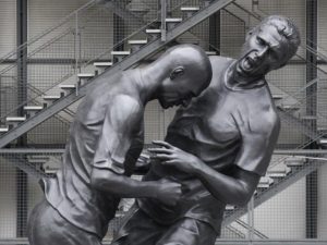 zidane coup tête statue