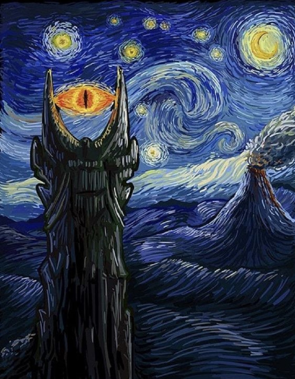sauron van gogh