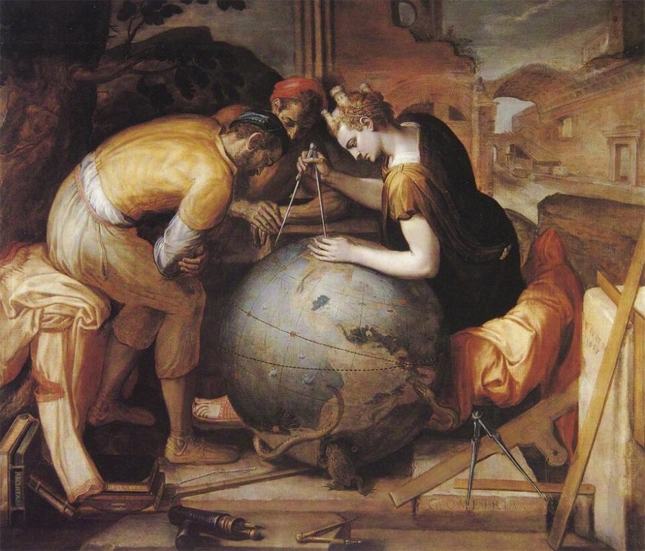 Tableau géométrie 1557